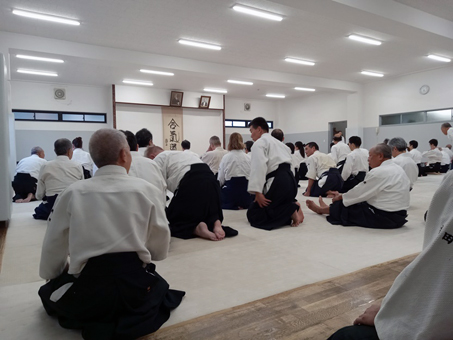 Rafael Sensei at Hombu Dojo